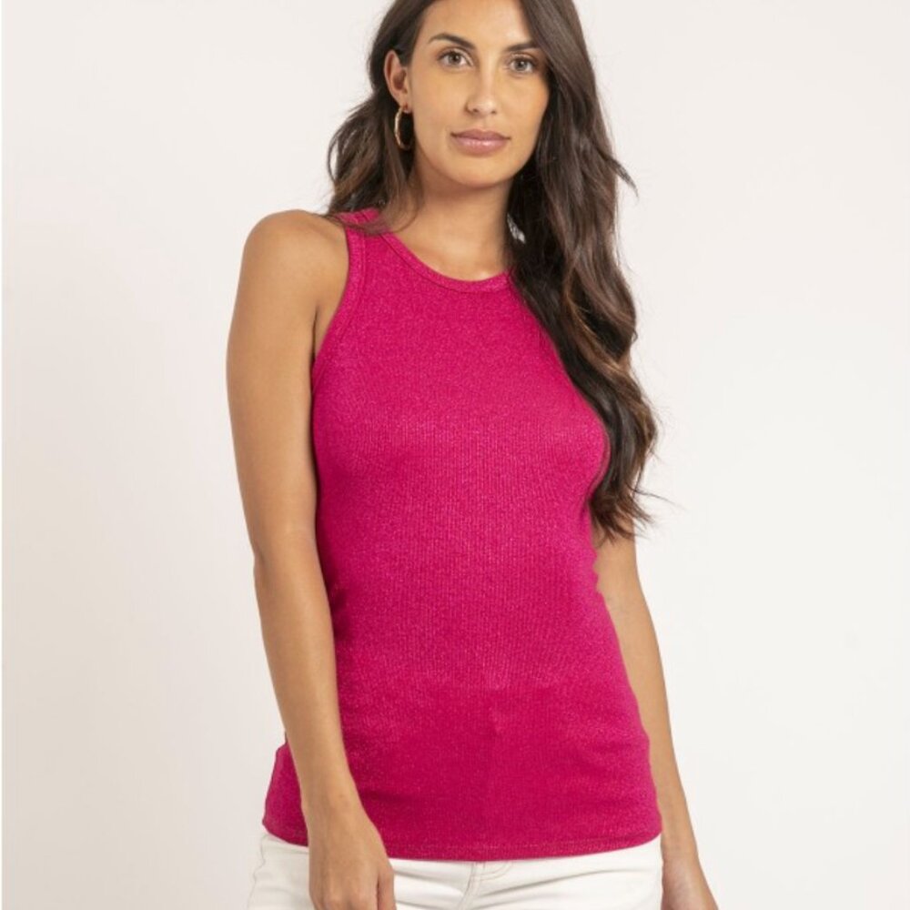 Promod Sparkly Tank Top – New With Tags – Size S